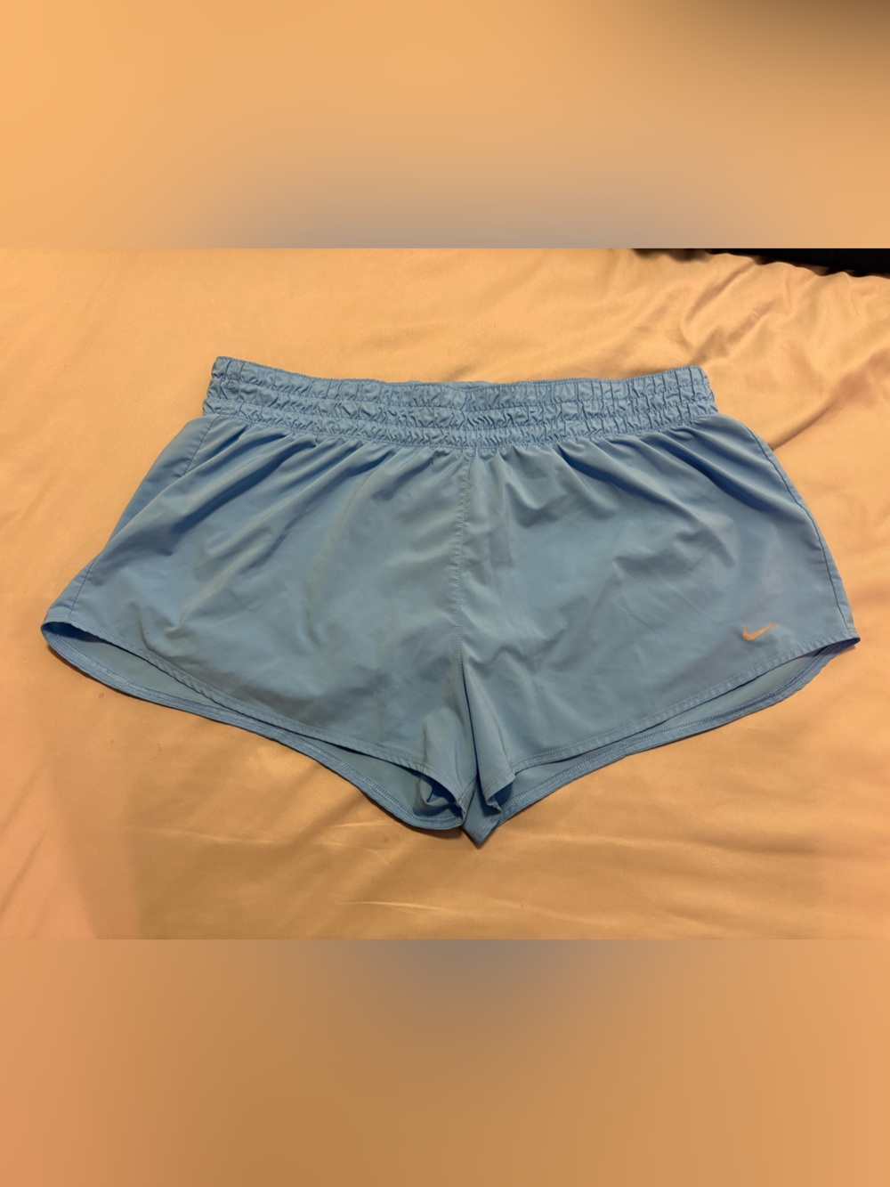 Nike DRI-FIT Women’s Light Blue Athletic Shorts